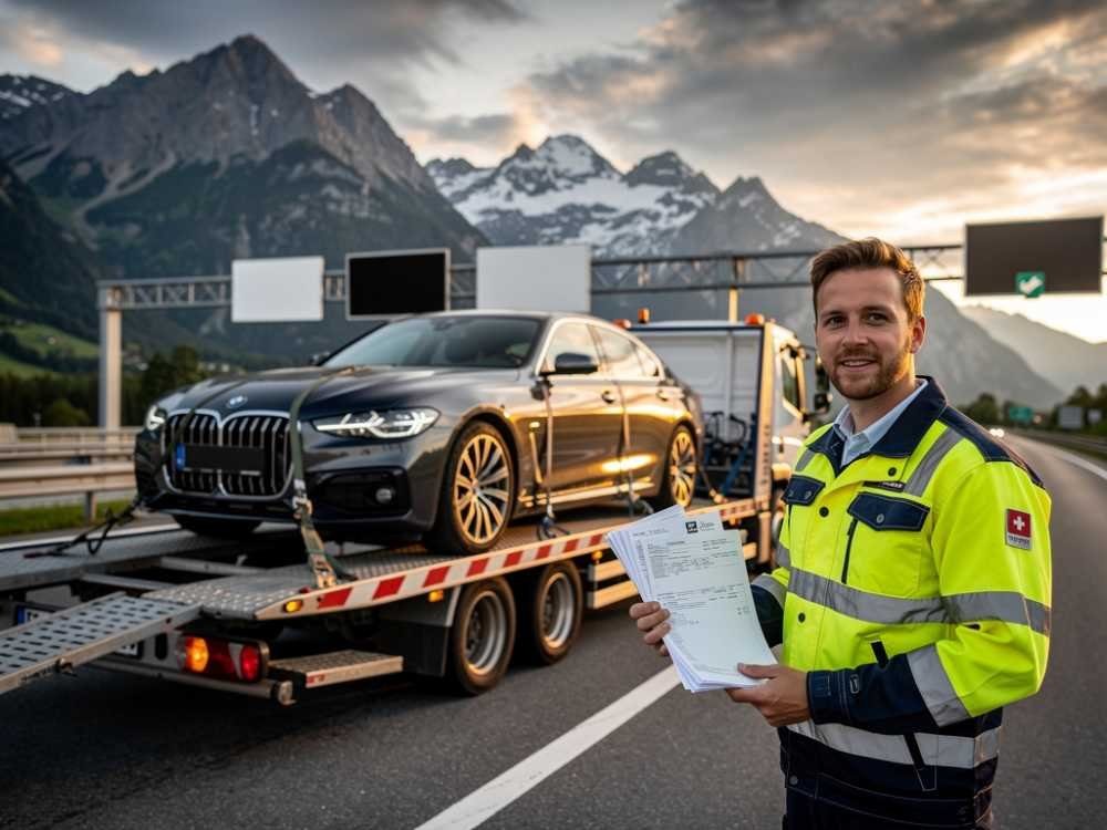 Vollständiger Leitfaden für den Export eines Fahrzeugs aus der Schweiz